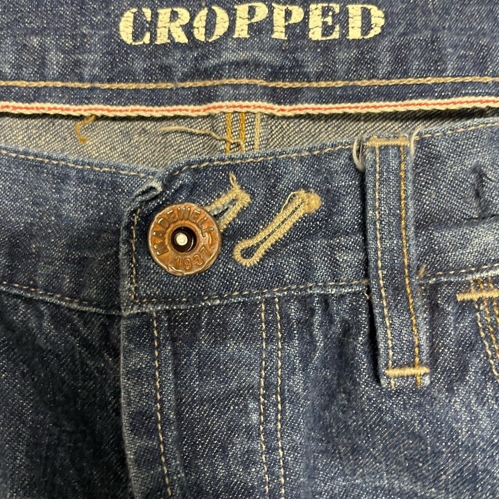 Madewell Vintage Heritage Cropped Jeans Womens Size 29 Distressed Medium Wash - Picture 6 of 9